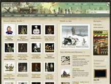 Tablet Screenshot of en.diorama.ru